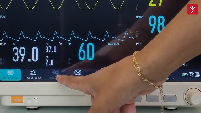 Ativação - Monitor de sinais vitais Linha Plus смотреть онлайн