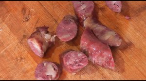 Колбаски из мяса старой козы / Для жарки копчения и на мангал