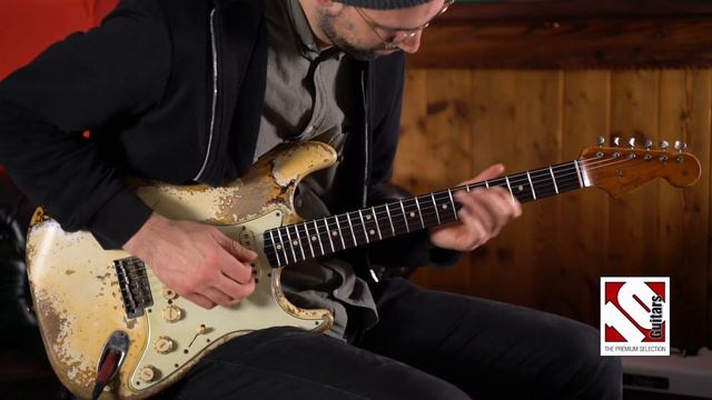 2021 Fender Stratocaster 63 Ultra Relic Masterbuilt Vincent van Trigt | Guitar Demo смотреть онлайн