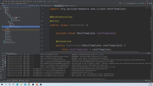 Como usar Rest Template en Spring Boot смотреть онлайн