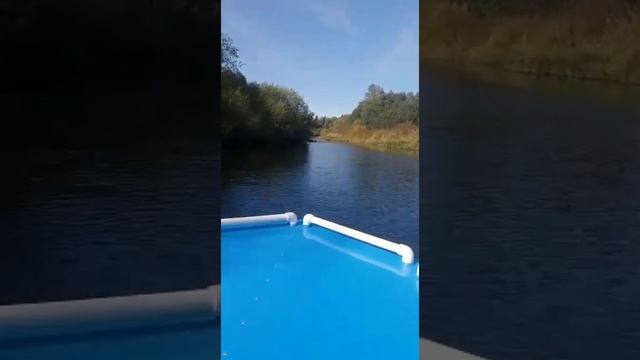 Обкатка лодки из полипропилена на тохатцу «9.9» смотреть онлайн