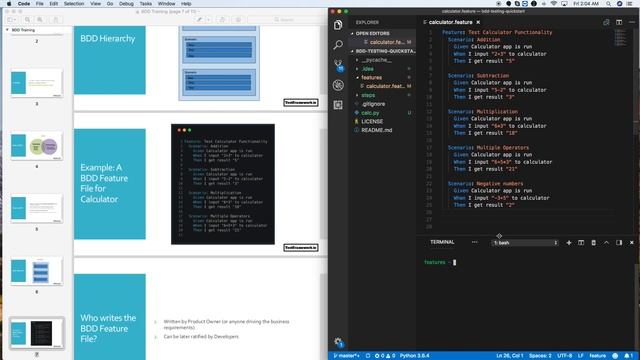 BDD Testing Quickstart with Python смотреть онлайн