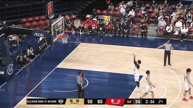 Ryukyu Golden Kings V Toyama Grouses - Full Game | B.League Quarter Finals - Season 2020-21