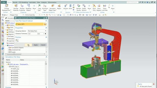 Siemens NX Advance Simulation Tutorial смотреть онлайн