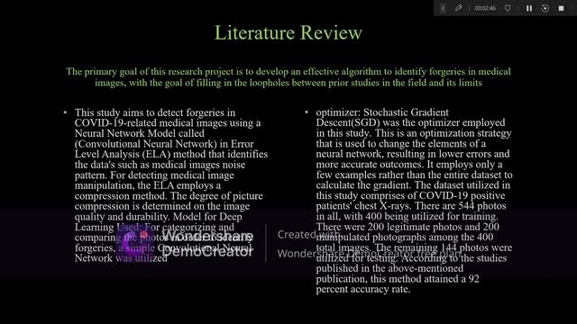 Medical Image Forgery Detection смотреть онлайн