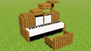 КАК СДЕЛАТЬ РЕАЛИСТИЧНОЕ ПИАНИНО В МАЙНКРАФТ!