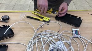 Подключение светодиодного прожектора