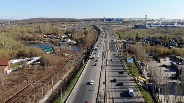 Полностью открыли движение на участке км 12+950 автомобильной дороги М-5 "Урал" #Samara #Russia смотреть онлайн