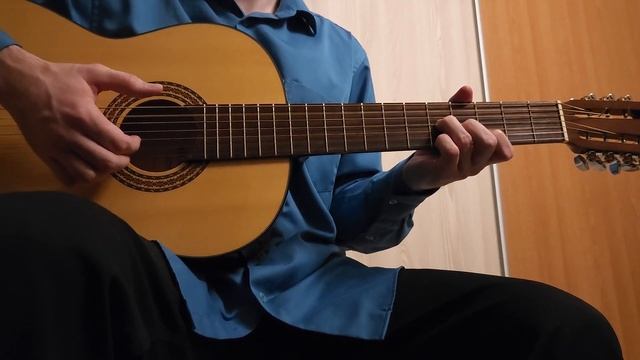 Е. Клячкин - Валаам (Белые барашки на воде и в небе…) - кавер, аккорды, бои, разбор на семиструнной смотреть онлайн