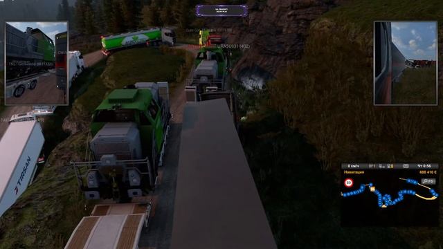ETS 2 (TruckersMP) Дорога дураков