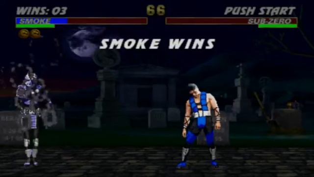 Mortal Kombat 3 (Arcade) - Smoke friendship смотреть онлайн