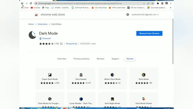 How to Enable Dark Mode in Desktop/Laptop Google Chrome Browser #chrome #pc смотреть онлайн