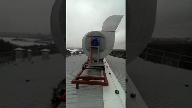 Устройство дымоудаления - вытяжная улитка