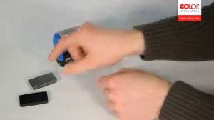 Учимся менять оснастку в печатях Colop