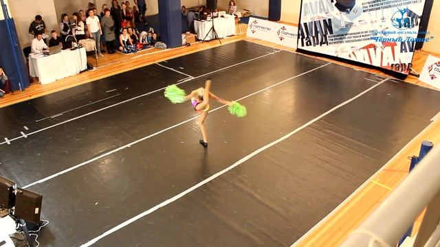 Ансамбль мажореток "Victory" на VII Grand Prix majorettes sport 2018 смотреть онлайн