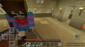 Undertale Санс против Фриск в майнкрафте