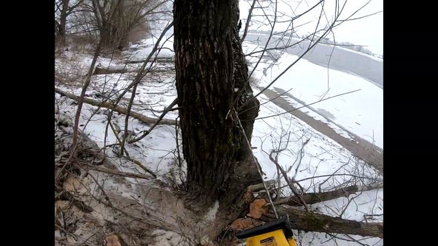 Расчистка места для рыбалки часть 2 р Ока смотреть онлайн