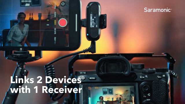 Saramonic Blink500 B2+ 2.4G Dual Wireless Microphone System смотреть онлайн