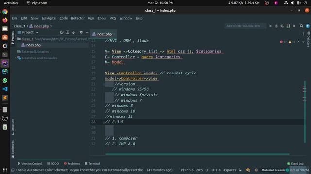 Laravel Bangla Tutorial A-Z | Live Class | Class 1 | Overview, Installation, Folders смотреть онлайн