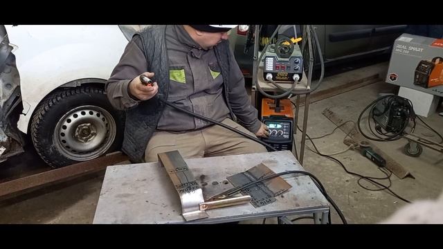 Сварог Smart Real 200 тест  Mig сварки для кузовного ремонта