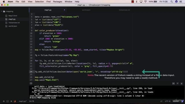 Adding a GeoJson Polygon Layer смотреть онлайн