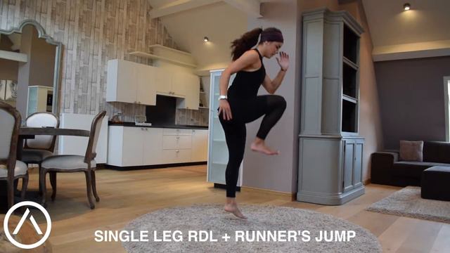 SL RDL to RUNNER'S JUMP bwfwl | Annie Miller смотреть онлайн