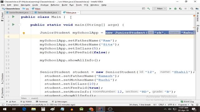 Abstract class in Java explained in Hindi with example. Part 17 смотреть онлайн