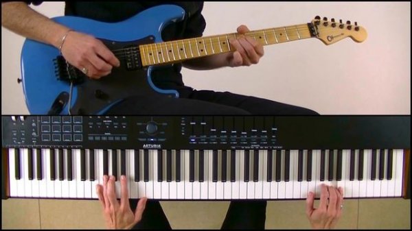 Rainbow - Snowman - Guitar & Keyboard Cover by Flavio Recalde