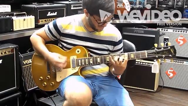 1973 Gibson Les Paul Deluxe смотреть онлайн