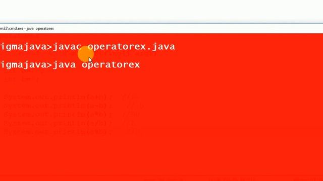 Arithmetic operator in java with example смотреть онлайн