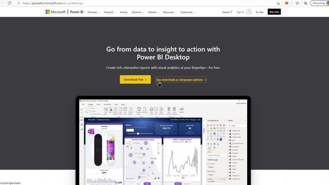 How to Download the latest version of Power BI Desktop смотреть онлайн
