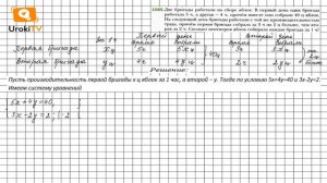 Задание №1085 - ГДЗ по алгебре 7 класс (Мерзляк А.Г.)