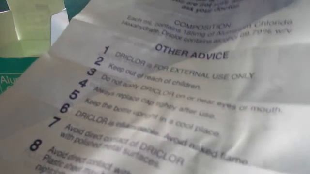 Driclor 2011 - unboxing смотреть онлайн