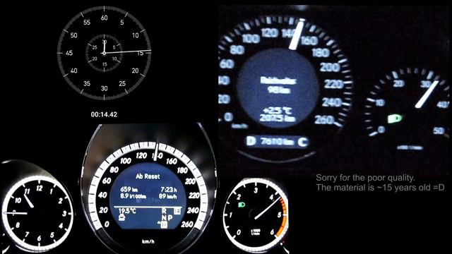 Mercedes E250 CDI vs E320 CDI Beschleunigung und Fahrleistungen смотреть онлайн