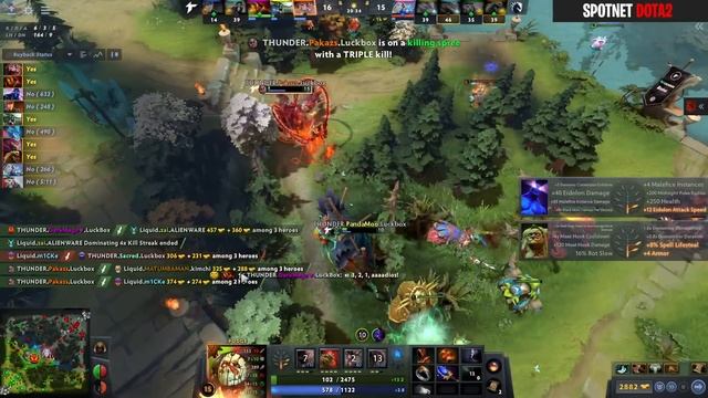 EPIC MATCH !! Liquid Vs Thunder Awaken Game 3 | Bo3 Lower Bracket The International 2022 TI11 Dota