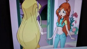 Клуб Винкс диалог Стеллы и Флоры со смешными моментами часть 1