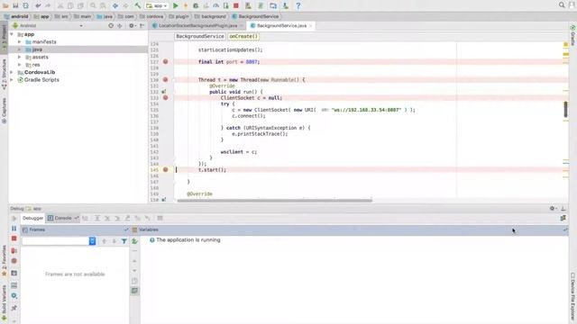 Android Studio. Java multi thread breakpoint debugging смотреть онлайн