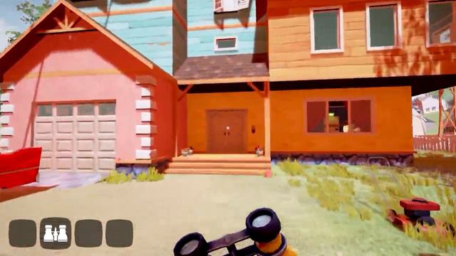 Hello Neighbor Alpha 1 Баг бинокля смотреть онлайн