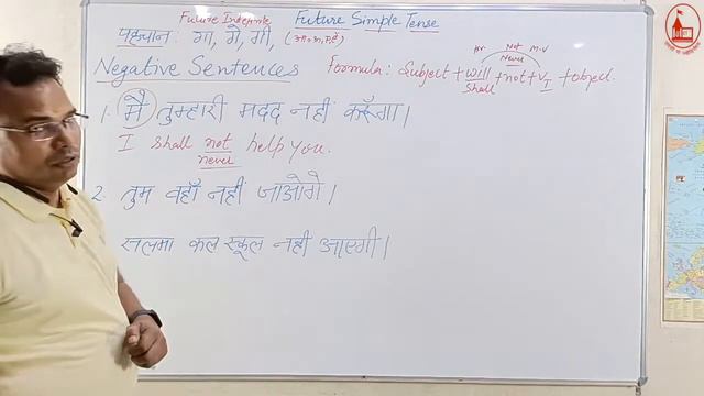 Future Simple Tense | Rules And Examples | Simple Explanation In Hindi | D.D. Dev Sir смотреть онлайн