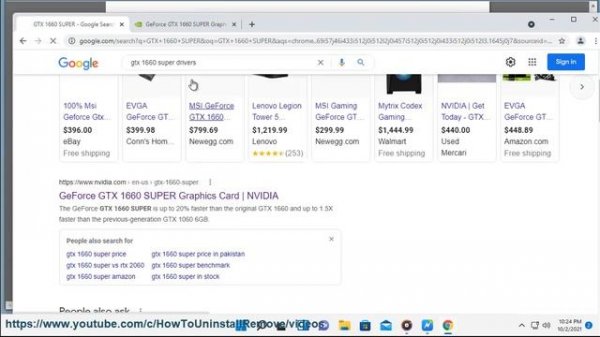 Download GeForce GTX 1660 SUPER Drivers on Windows 10/8/7