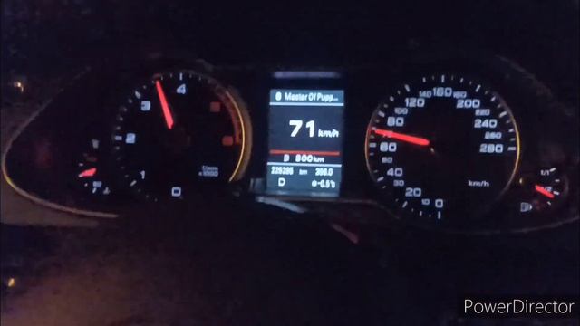 Audi A4 B8 3.0TDI V6 150kw 204hp A/T multitronic acceleration 0-100km/h смотреть онлайн