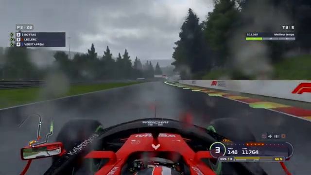 F1® 2019 - Spa au volant de la Ferrari de Leclerc (Vue cockpit) - PS4 Pro смотреть онлайн
