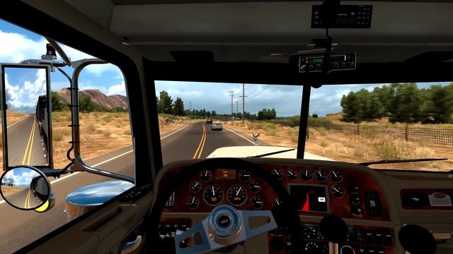 American Truck Simulator - Cattle run to Redding смотреть онлайн