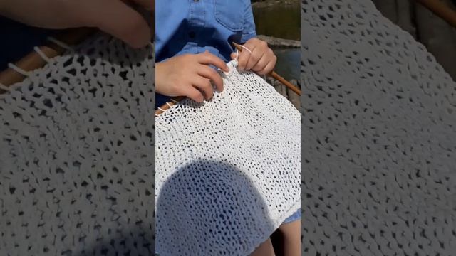 Вязаный мячик из шнура смотреть онлайн