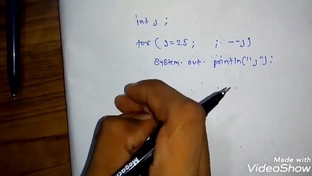 Optional expression in for loop java .. . . . смотреть онлайн