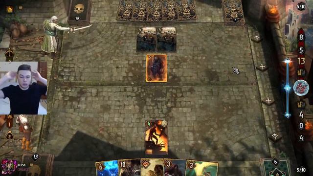 Гвинт. Очень интересная колода Златорубов. Январь 2021. смотреть онлайн