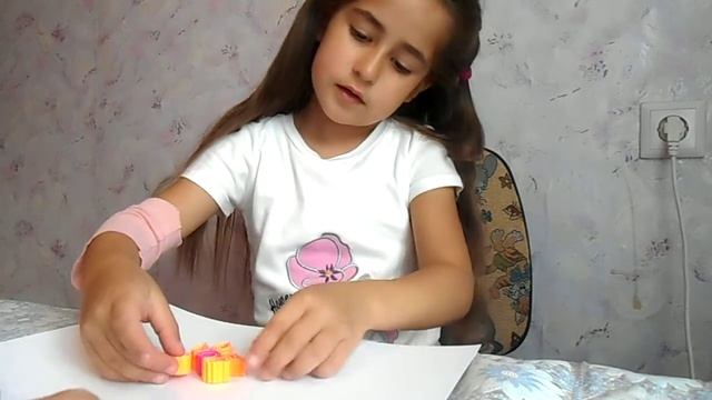 Квиллинг для детей ПРОСТОЙ ЦВЕТОК смотреть онлайн