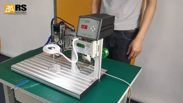 Semi-automatic soldering machine RSE-SSM-2000 смотреть онлайн