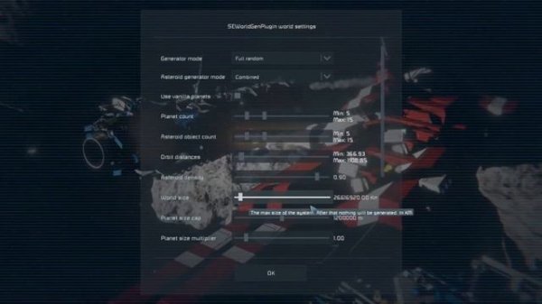 Space Engineers Mod: Solar System Customization (SEWordGenPlugin V2, out of date) newer vid link 👇