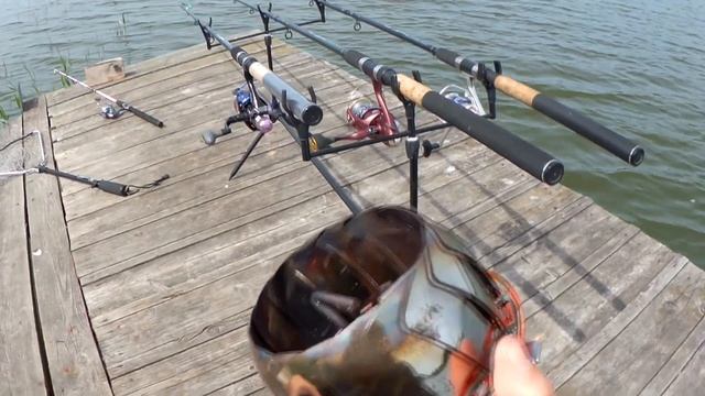 ПОЕХАЛИ ЗА ОГРОМНЫМ КАРПОМ! ДИКИЙ КЛЕВ КАРАСЯ! ЛУЧШАЯ ПРИКОРМКА НА КАРАСЯ. ЛОВЛЯ КАРАСЯ И КАРПА смотреть онлайн
